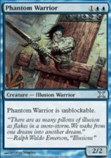 4x Phantom Warrior ~ Near Mint 10th Edition Tenth MTG Magic x4 4 UltimateMTG Pla