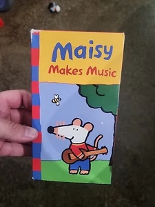 MAISY MAKES MUSIC (VHS, 2004) Complete Works 4 Episodes Mouse Animated TV Show - Picture 1 of 7