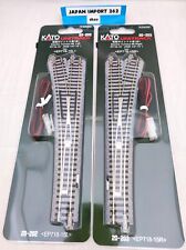 KATO N Scale KATO UNITRACK 20-202 & 20-203 LT & RT #6 Turnouts in Pack N2