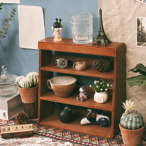 Rustic Wall Cabinet Unit Storag Bedroom LivingRoom Desktop Wood Cupboard Display - Picture 1 of 24