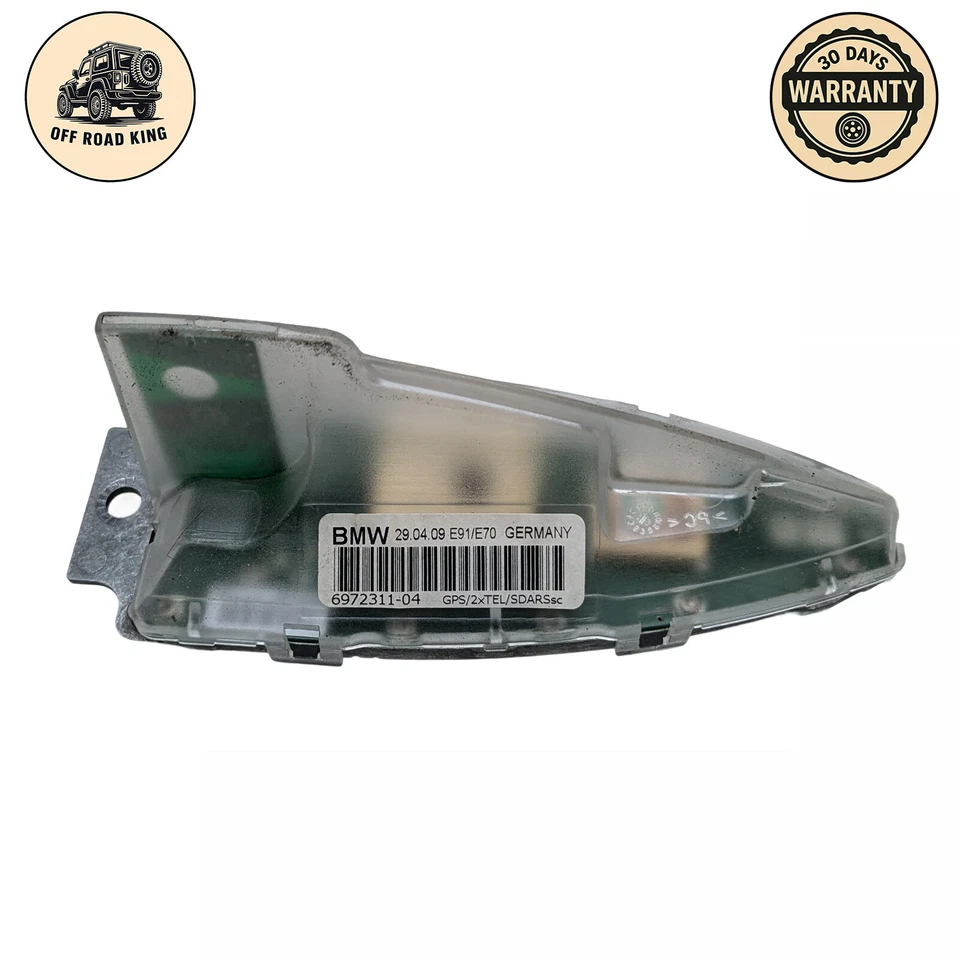 2007 - 2010 Bmw X5 Oem Shark Fin Antenna Satellite Radio Rear Roof Foto 1 de 4