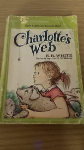 Charlotte's Web Book by E.B. White Paperback Novel Dell Yearling 1972 - Picture 1 of 5