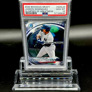 PSA 10 JASSON DOMINGUEZ 2020 Bowman Draft Glimpses of Greatness Rookie 🔥🔥 - Picture 1 of 1
