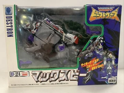 Takara 1998 Wolfang Biowolf MAX-B D-24 Destron Transformers Beast Wars sellado Foto 1 de 4