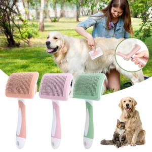 Dog Brush Professional Grooming Hair Slicker Shedding Long & Short Hair for pet - Picture 1 of 15