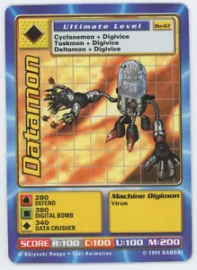 Tarjeta Bandai 1999 Datamon BO-67 Digi Battle Series 2 - Imagen 1 de 7