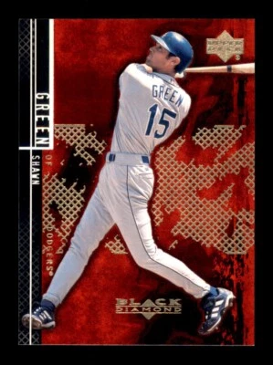 2000 Upper Deck Black Diamond Rookie Edition - #63 Shawn Green Los Angeles Dodge - Image 1 of 2