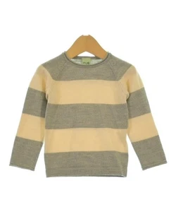 FUB Sweaters GrayxBeige(Border) 90(24M) 2200607686050 - Picture 1 of 6