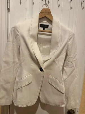 Blazer blanco para mujer Escada, talla 32 EE. UU.? Foto 1 de 4