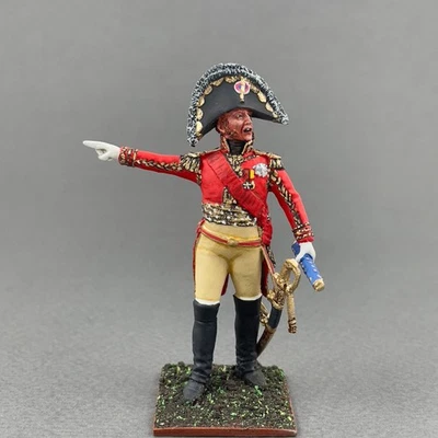 Figura metálica napoleónica pintada del mariscal francés Jean Lannes 1/30 SOLDADOS VID Foto 1 de 4
