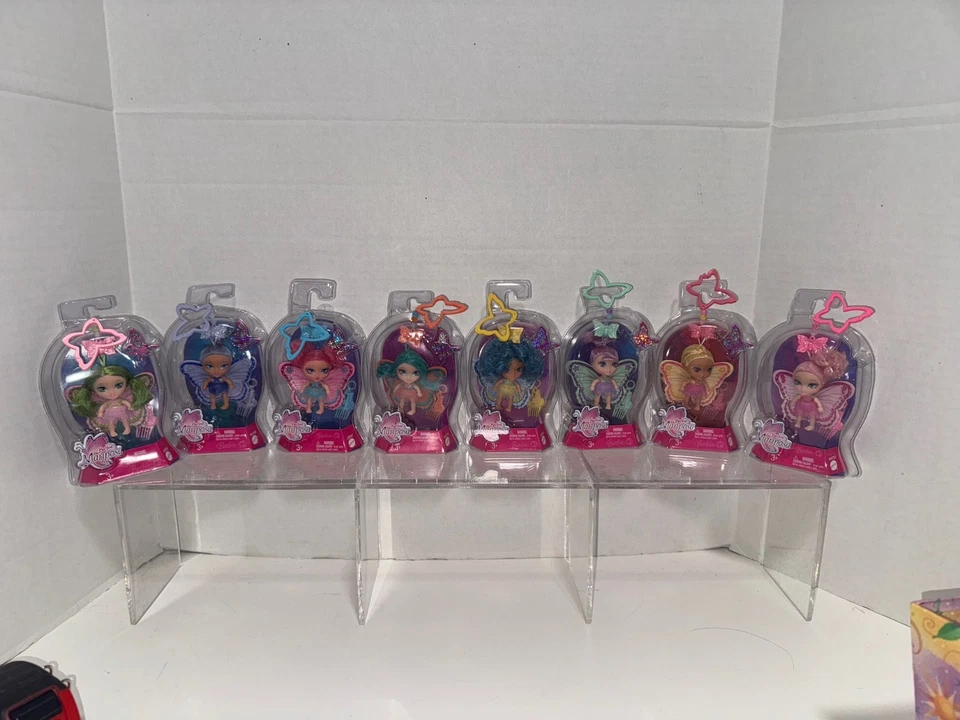 Barbie Mariposa Clip & Go Flutterpixie Mariposa Hada Juego Completo 8 Muñecas Foto 1 de 4