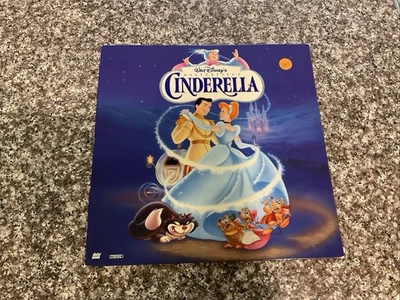 VTG. Walt Disney's Masterpiece Cinderella Laserdisc 5265 AS Extended Play - Image 1 of 4