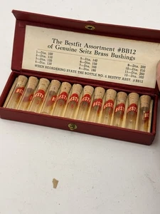Box Of Miscellaneous Watch Parts VTG Bestfit Seitz Brass Bushings R32 - Picture 1 of 7