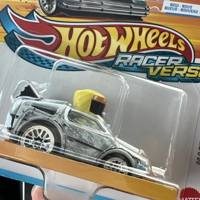 Hot Wheels Racer Verse Back to the Future Marty McFly Radiation Suit Chase 2024 - Image 1 of 4