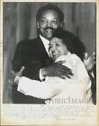 1984 Pressefoto Rev. Jesse Jackson mit seiner Mutter Frau Helen Jackson in Tennessee.