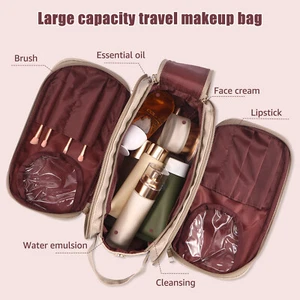 Large Capacity Travel Cosmetic Bag Multifunctional Travel Toiletry Bag StsTO - Picture 1 of 11