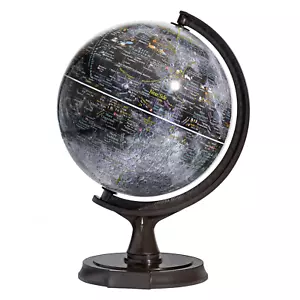 Mapsoft Prime Gray Moon Globe, 30cm/12", M-30, Lunar Globe, Moon Map, Atlas