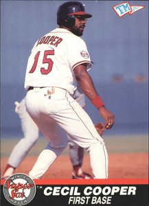 1989-90 T/M Senior League #23 Cecil Cooper - NM-MT