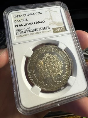 1927 A 5 Mark NGC PF66 Ultra Cameo - Image 1 of 4