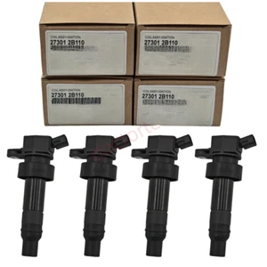 4PC Ignition Coil For Hyundai Veloster Kia Forte1.6L Turbo 27301-2B110 - Picture 1 of 8