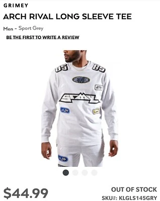 Camiseta de manga larga Grimey Arch Rival Foto 1 de 4