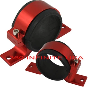 Soporte de bomba de combustible filtro de combustible abrazadera ROJO para Walbro Sytec Bosch - Imagen 1 de 4