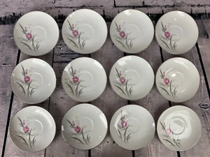 12 Windsor Rose Japan Fine China Saucer Plates 5.75 Inches (H7) - Picture 1 of 6