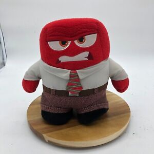 Disney Store Anger Plush Inside Out 9" Red Toy Stuffed Animal Pixar Emotions