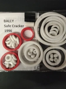 Kit Elastiques Flipper - SAFE CRACKER - 1996 - BALLY - Pinball Rubber Kit - Picture 1 of 1