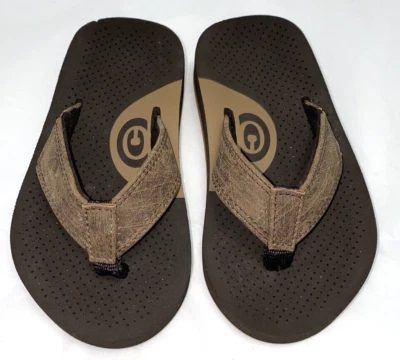 Chanclas Cobian ARV 2tm Jr niños pequeños talla 9/10 marrón *H Foto 1 de 3