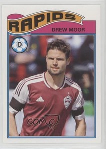 2013 Topps MLS 1978 English Footballer Drew Moor #EPL-DM