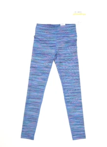 Athleta High Rise Chit Chat Leggings Blue Multi-Color Athleisure Youth Girls S/7 - Picture 1 of 10