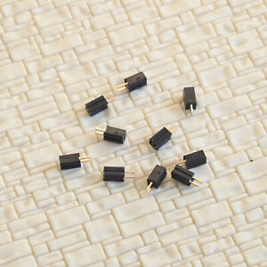 10 pairs combined 2 pins small mini-plug and socket 1.27mm connectors super tiny