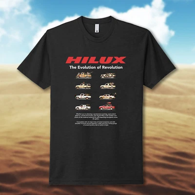 Camiseta Toyota Hilux Evolution of Revolution Foto 1 de 2