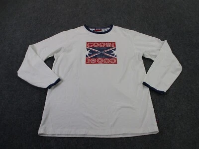 Camisa COOGI Vintage Adulto L Abajo Bajo Azul Gráfico Logo Australia Retro Informal Foto 1 de 4