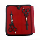 Sword Edge J2 stainless steel Hair cutting Scissor + Thinning Scissor with case