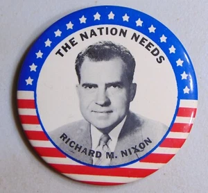 Richard Nixon 1960 Kampagne Pin Button Politisch - Bild 1 von 2