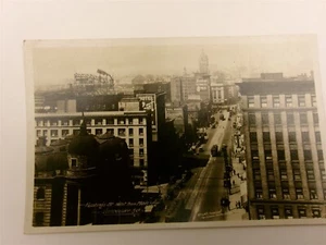 Hastings St. view from Main postcard Vancouver BC Gowen Sutton RPPC #2816 - Picture 1 of 2