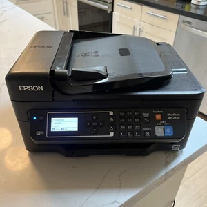 Epson WorkForce WF-2630 Wireless Color Inkjet Printer With Expired Ink Tested - Picture 1 of 7