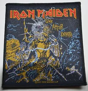 IRON MAIDEN - Live After Death - 10,4 cm x 11,2 cm - Patch - 165678 - Bild 1 von 1