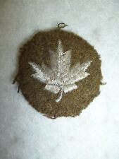 Canadian Maple Leaf Patch, 1956 Pattern, 10 Years Service