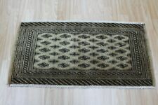 Overdyed Handmade Traditional Persian Rug Oriental Wool Rug 105 x 50 cm