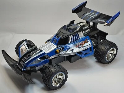 Vtg Nikko Remote Control Turbo Black Panther x2 1:10 Scale(18970), - Image 1 of 4