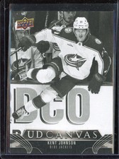 2023-24 Upper Deck Canvas Black & White #C20 Kent Johnson