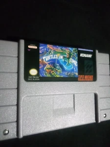 teenage mutant ninja turtles turtles in time snes - Picture 1 of 1