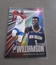 ZION WILLIAMSON NBA CARD PANINI CHRONICLES XR 2020-21 HOLO # 232 PELICANS