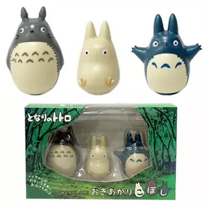 (Set of 3) New My Neighbor Totoro Collection Standing LARGE Figure Toy Gift Box - Picture 1 of 3