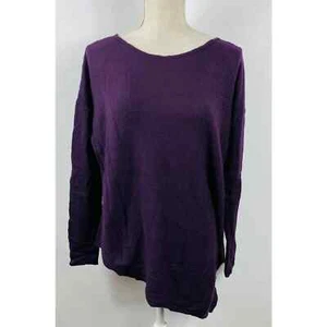 Matty M Long Sleeve Maroon Angled Bottom Sweater Women's Size M NWT - Picture 1 of 6