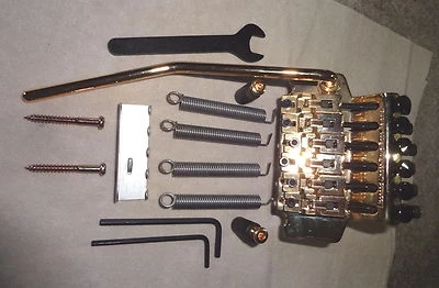 LIC ORO FLOYD ROSE III. Sistema LOCKING TREMOLO para guitarra eléctrica Mighty Mite Foto 1 de 4