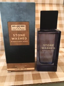 BATH AND BODY WORKS Stone Washed Cologne MENS Collection 3.4 Fl Oz - Picture 1 of 3